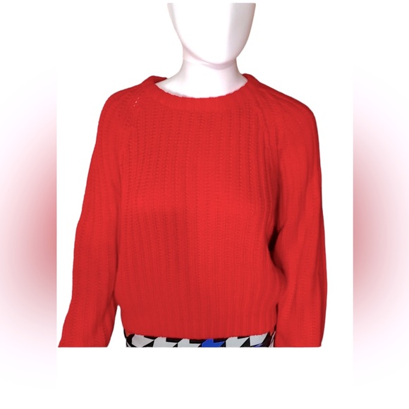 Rainbow Ridge Red Pullover Knit Sweater Women’s Size Large - Picture 1 of 4